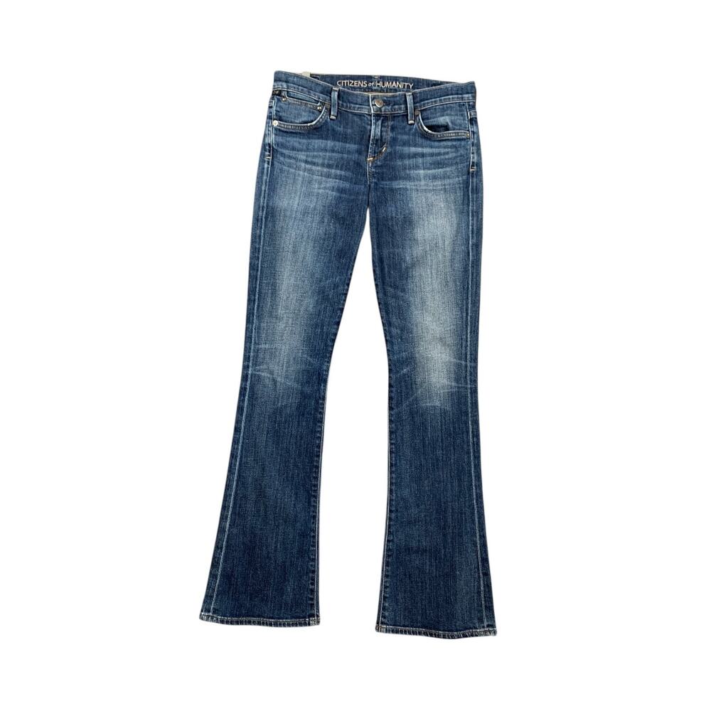 Citizen Of Humanity Jeans Womens 26 P Petite Blue Emannuelle Slim Boot Low Rise